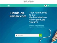 Tablet Screenshot of hands-on-review.com